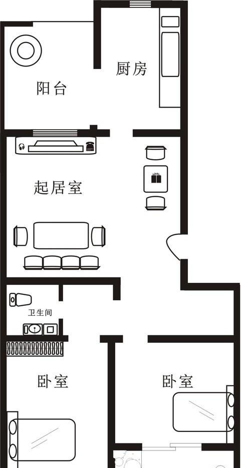 房屋设计图五房一厅,房屋设计图五房一厅平面图